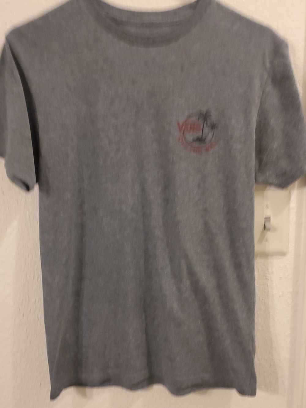 Vans Heather Gray Short Sleeve Logo Tee